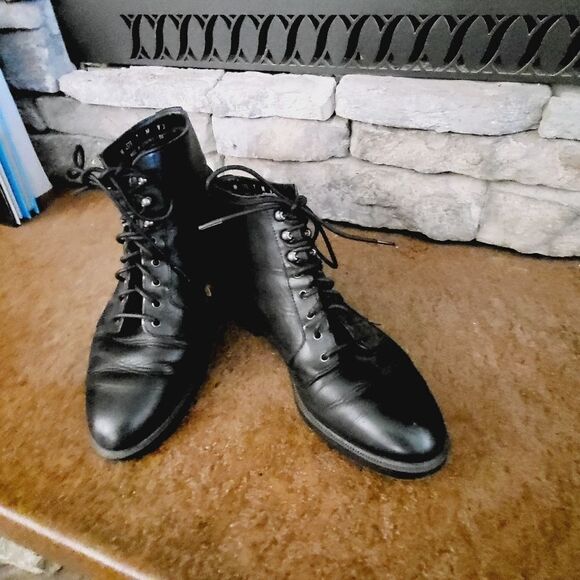 Rockport soft black leather comfy boots - Picture 7 of 7